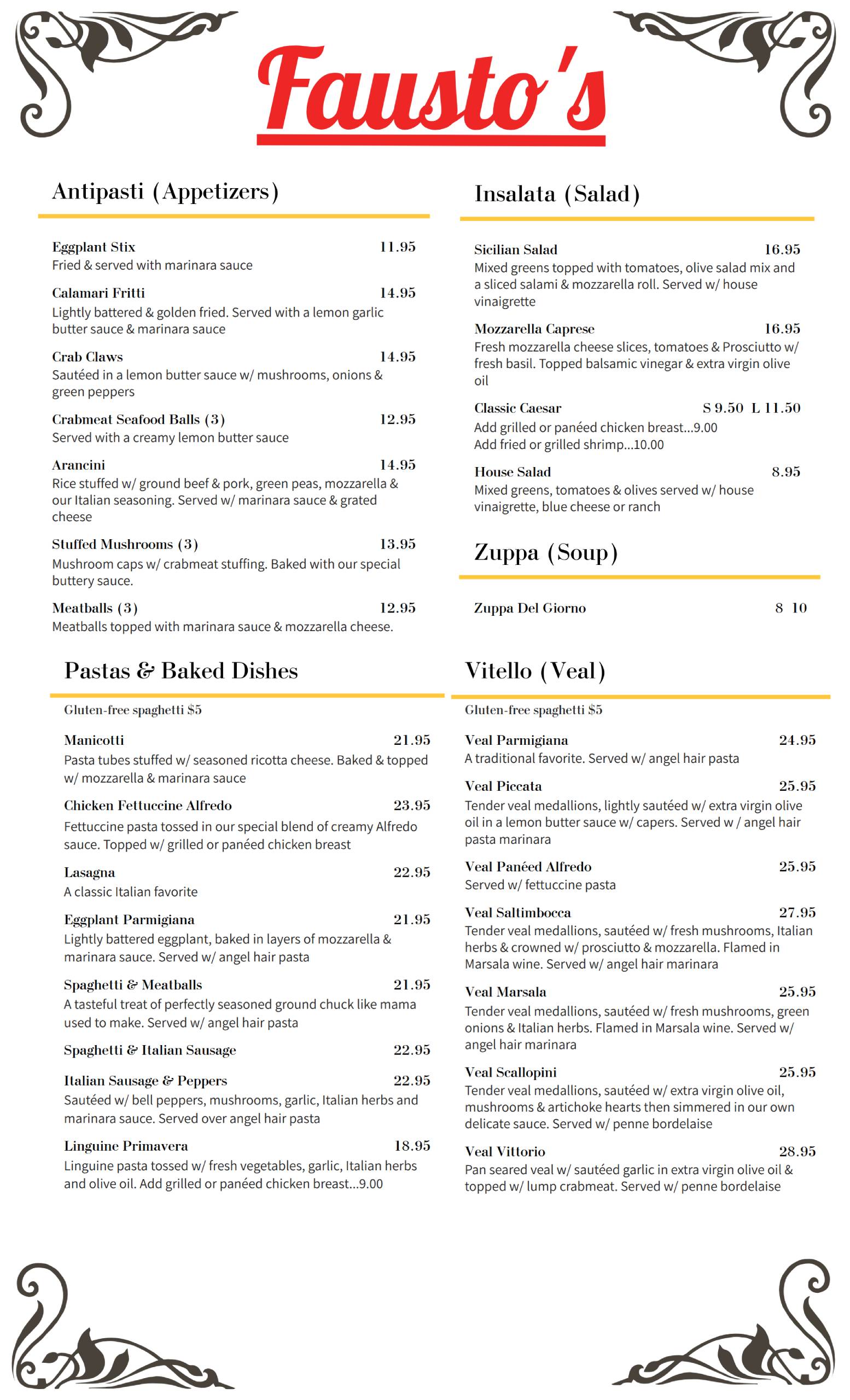 menu page 1